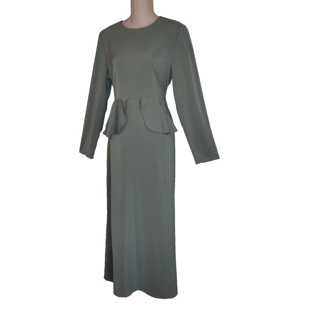 VEILED COLLECTION Green Dress First Sample Yunya Garments SIZE M Medium NEW NWT - Picture 6 of 16